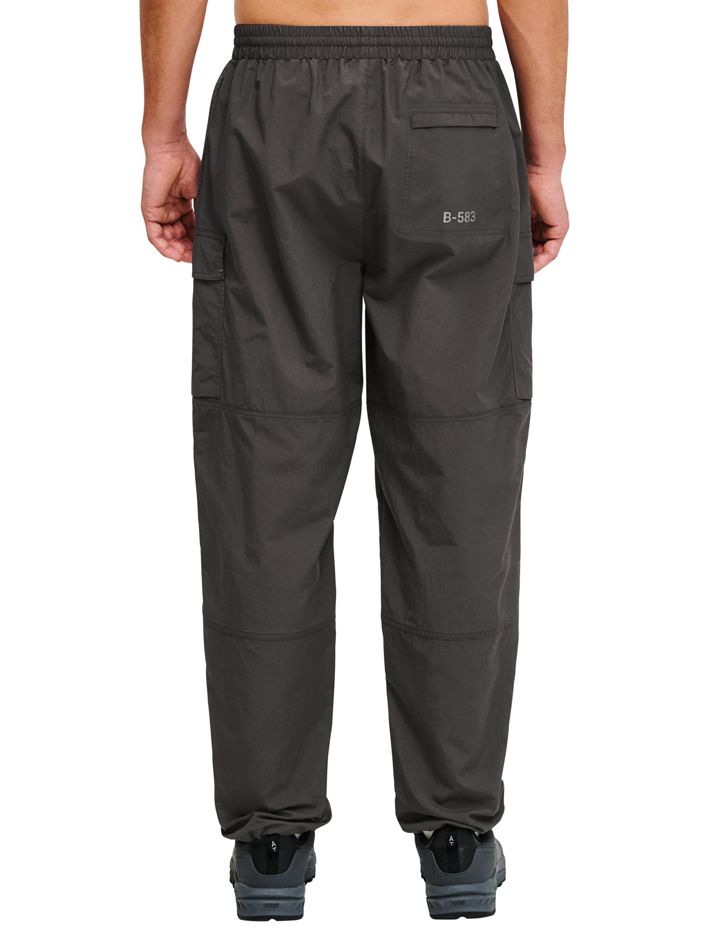 HALO Loosefit Cargobroek in Grijs