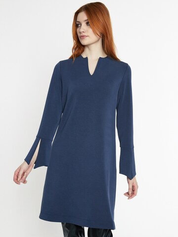 Ana Alcazar Jurk ' Sebori ' in Blauw: voorkant