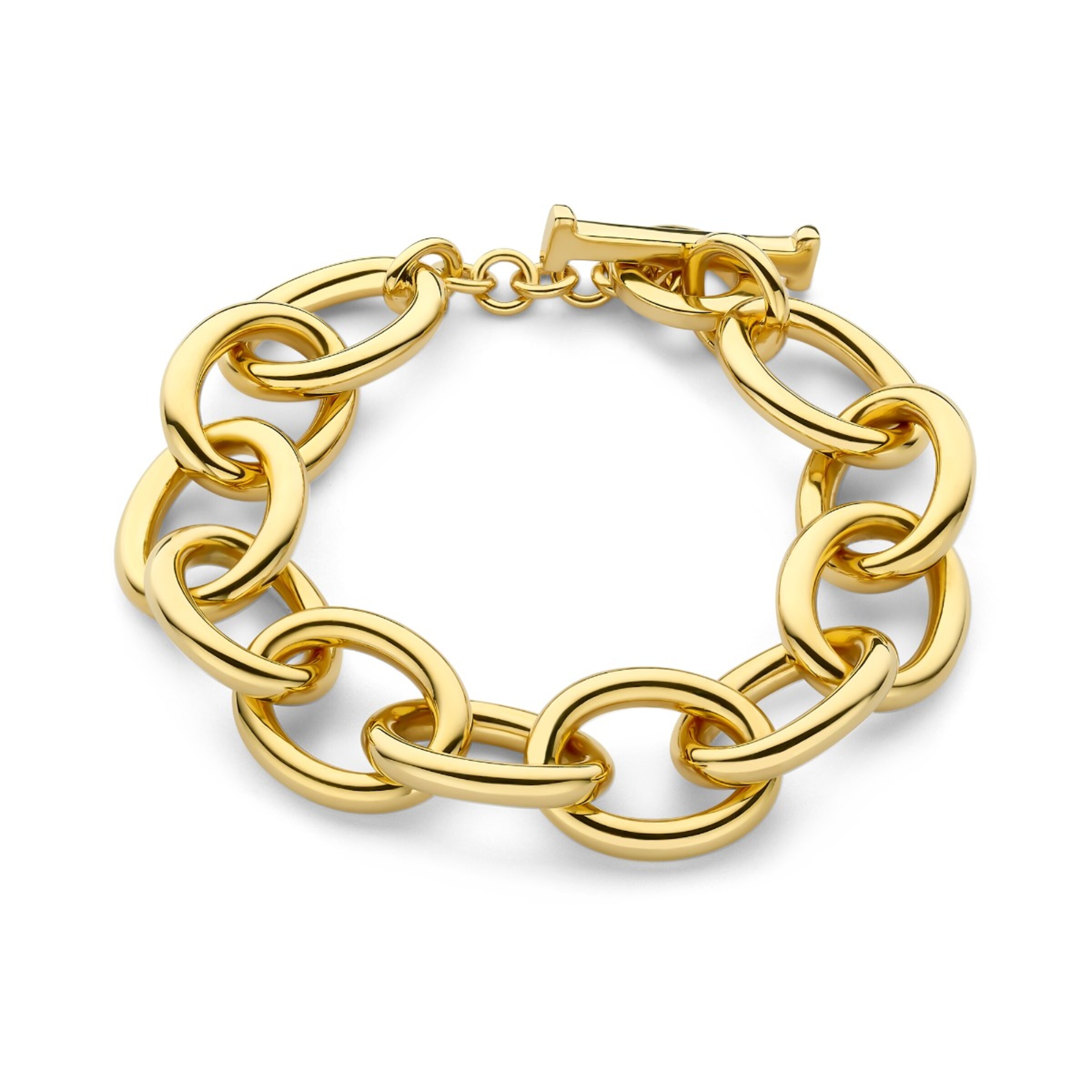 Parte di Me Armband in Goud: voorkant