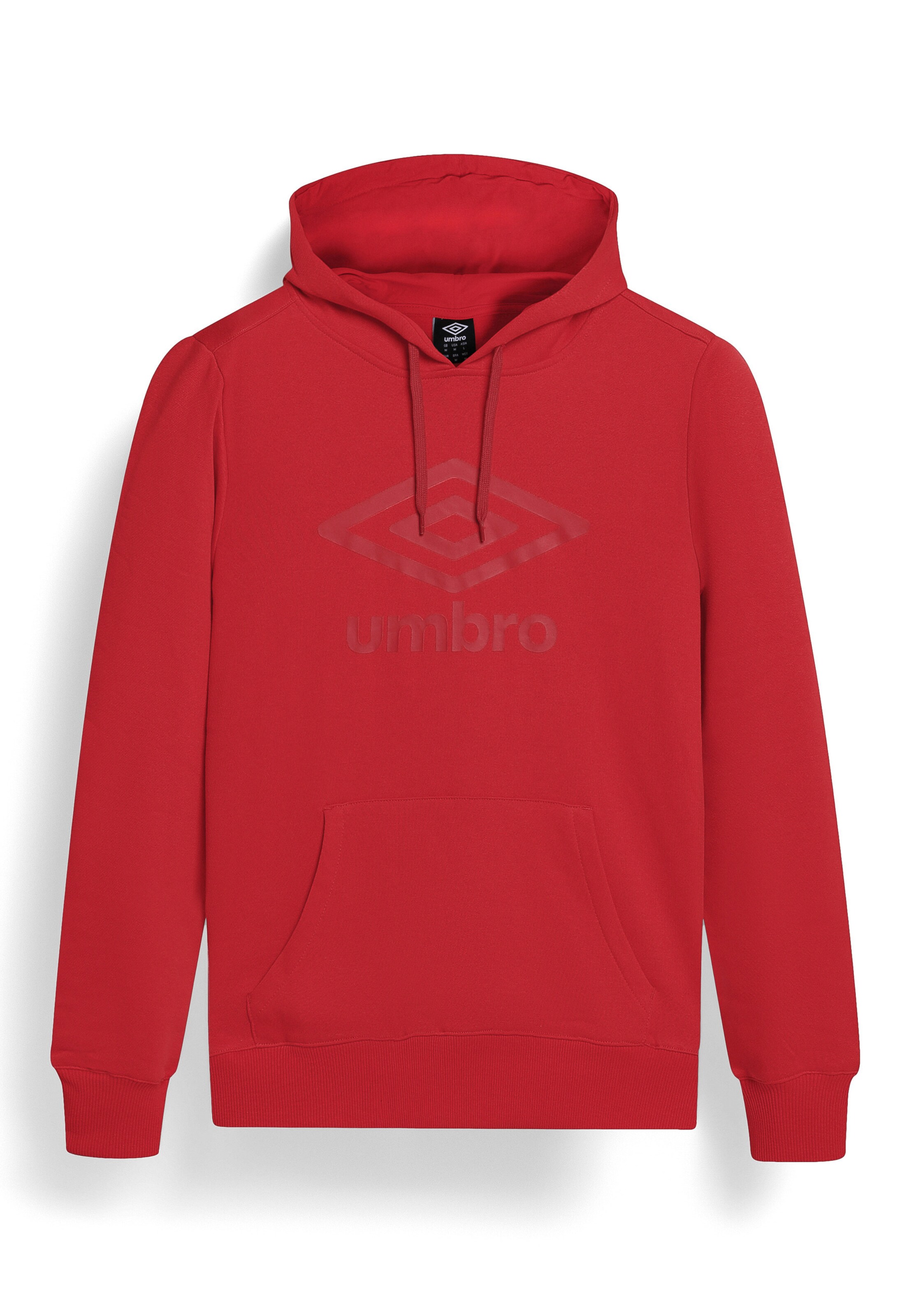 UMBRO Mikina – červená: přední strana