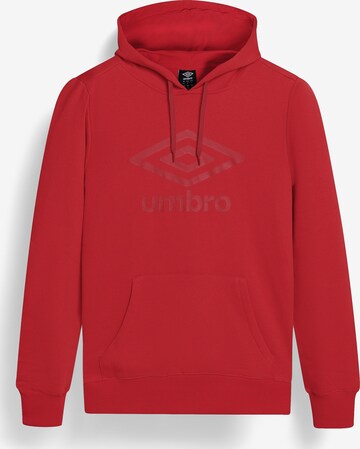 UMBRO Sweatshirt in Rot: Vorderseite