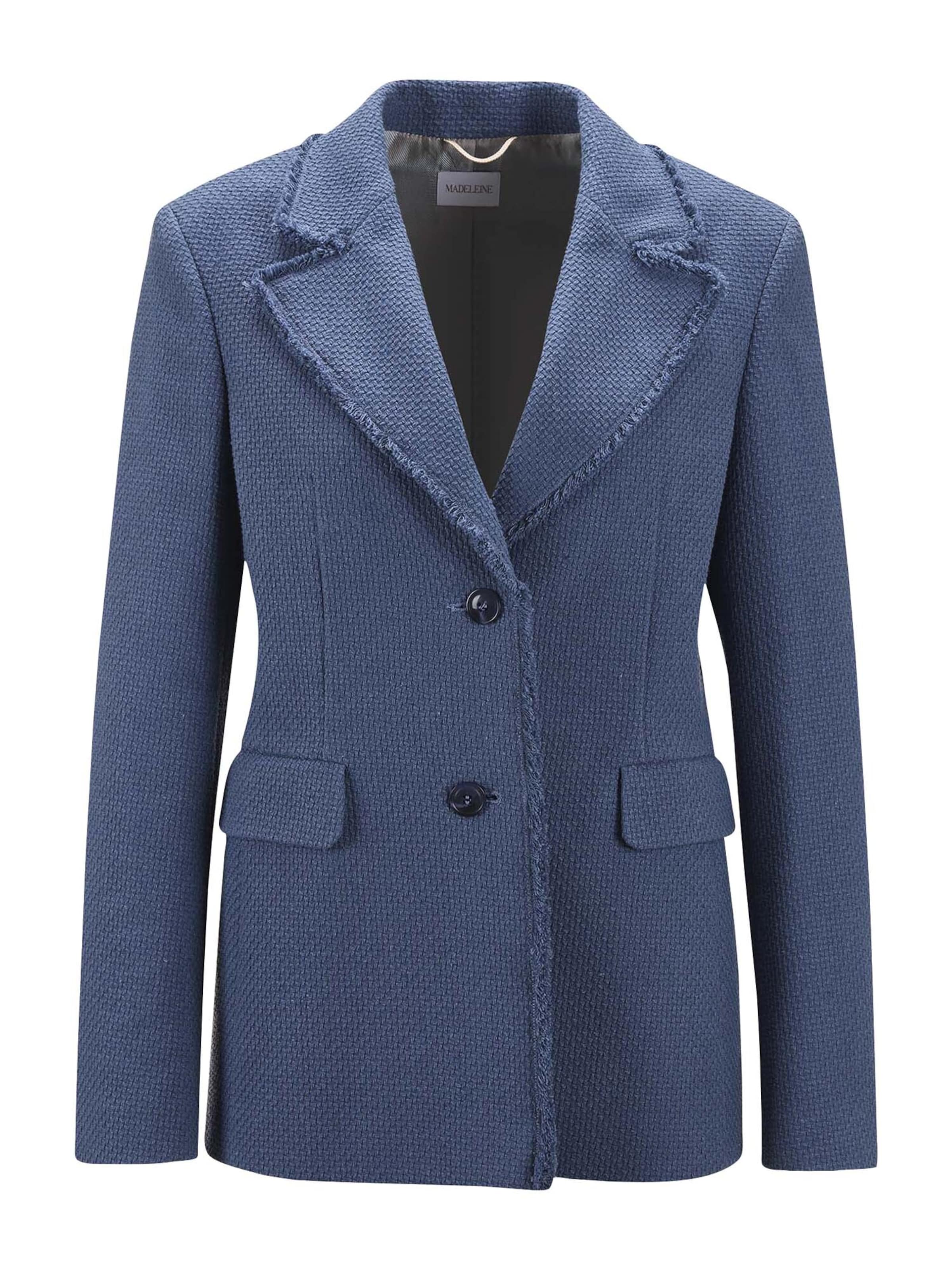 MADELEINE Blazer in Blau: Vorderseite