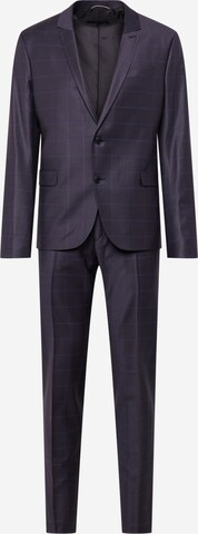 DRYKORN Regular Suit 'F-OREGON' in Blue: front