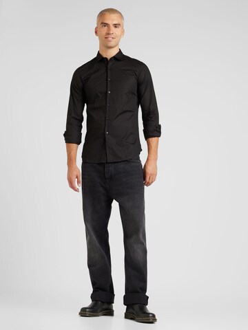 Slim fit Camicia di REPLAY in nero