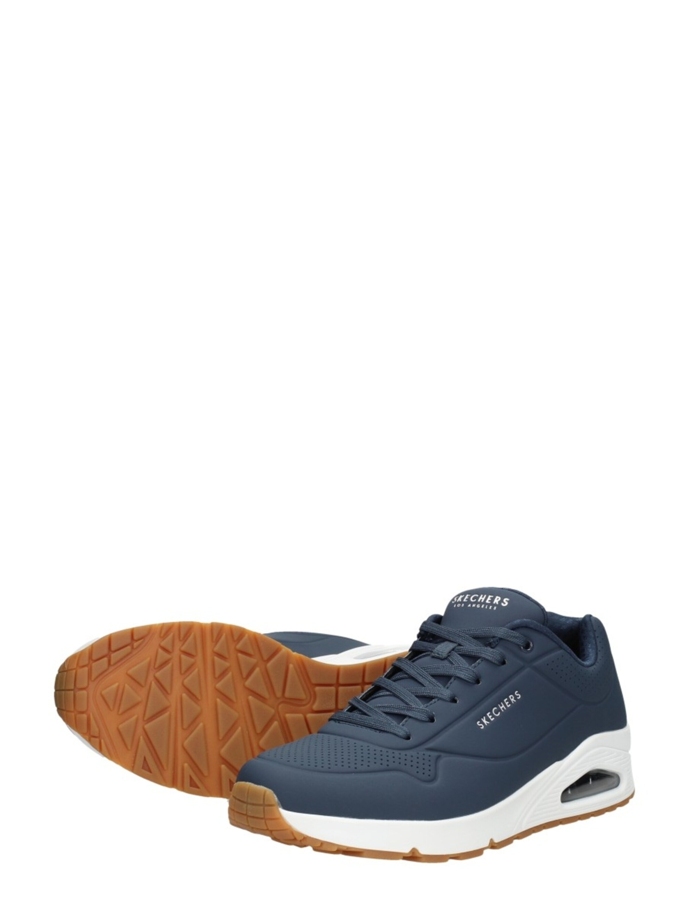 SKECHERS Sneakers laag 'Uno - Stand On Air' in Blauw
