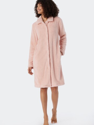 SCHIESSER Bademantel in Pink: Vorderseite