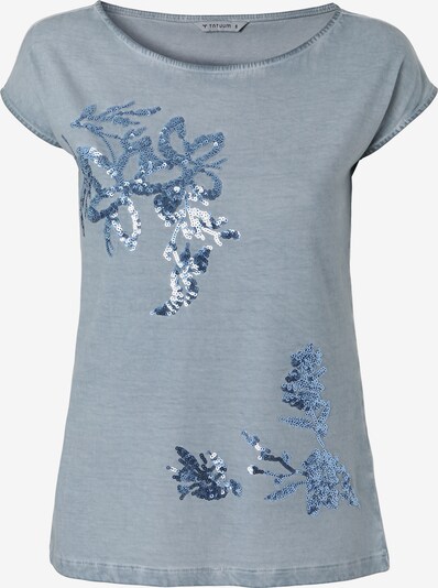 TATUUM T-shirt 'AMANDA 3' en bleu / blanc, Vue avec produit