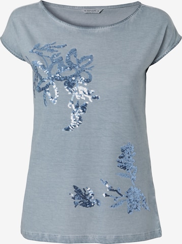 TATUUM Shirt 'AMANDA 3' in Blauw: voorkant