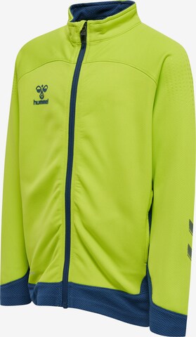 Veste de survêtement 'Lead' Hummel en vert