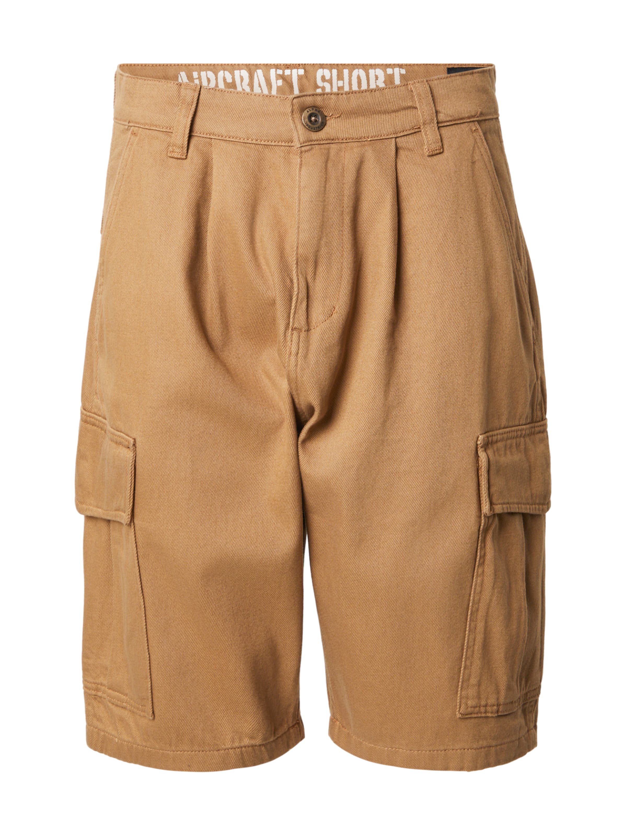 ALPHA INDUSTRIES Cargo nadrágok 'Aircraft' - zöld: elől
