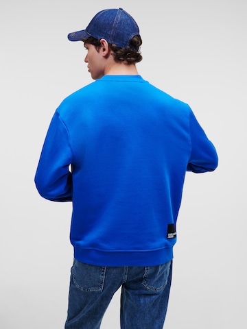 KARL LAGERFELD JEANS Sweatshirt i blå