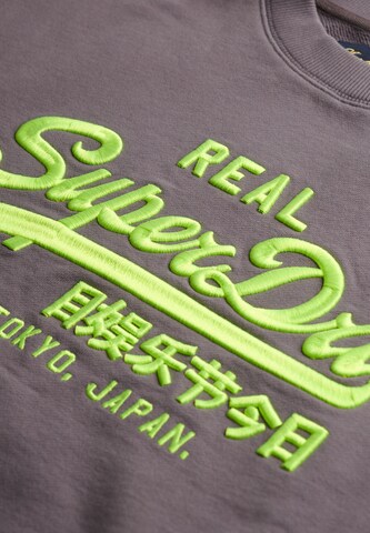 Sweat-shirt Superdry & Co en gris