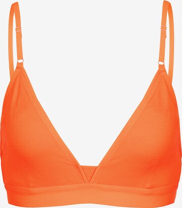 ICEBREAKER Sports bra 'Siren' in Orange: front