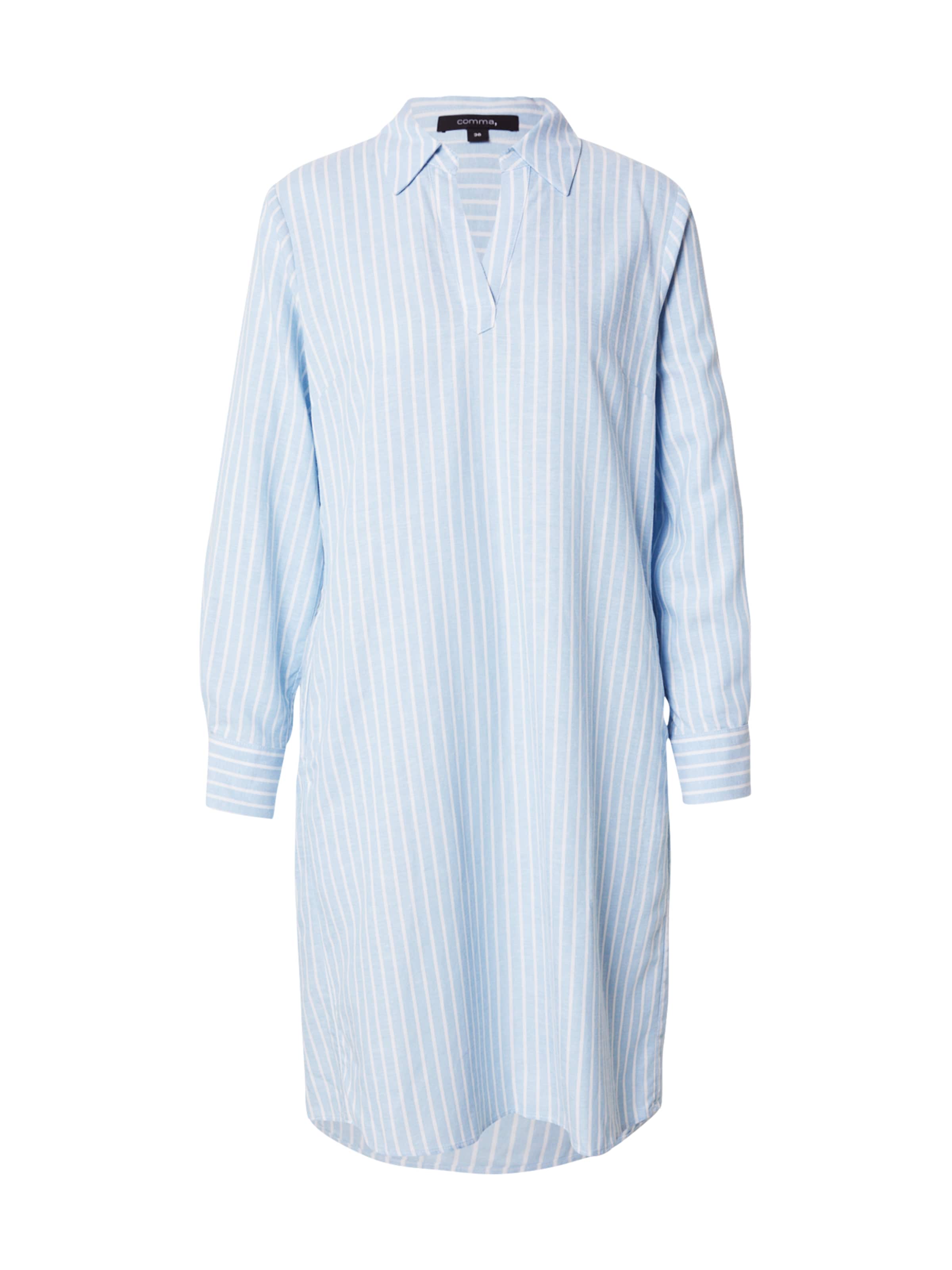 COMMA Kleid in Blau: Vorderseite