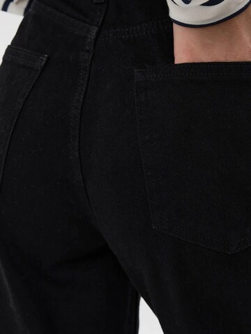 Hiccup - Perna larga Calças de ganga em preto