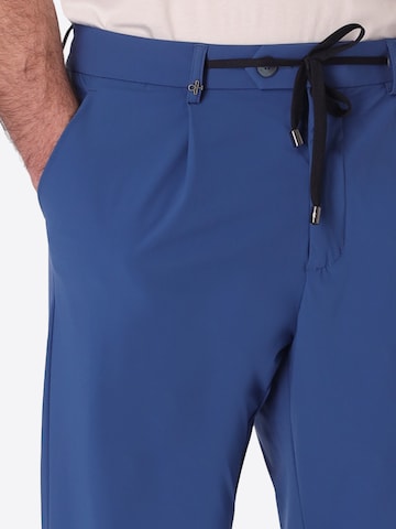 Effilé Pantalon chino 'Rio T.Active' Distretto12 en bleu