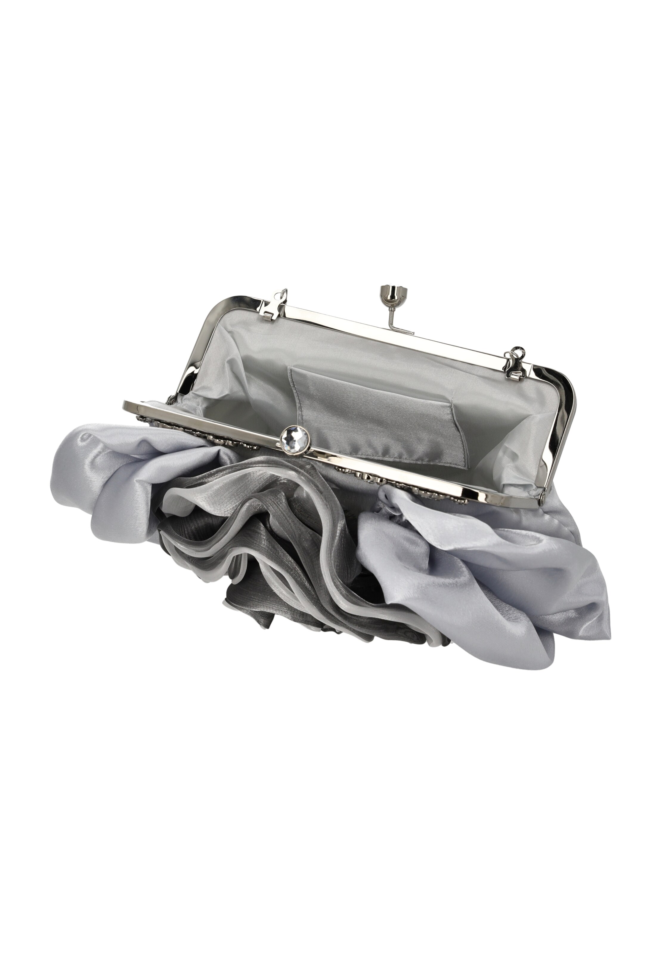 faina Clutch in Zilver