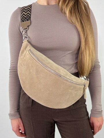 lePelou Gürteltasche 'GENOVA' in Beige