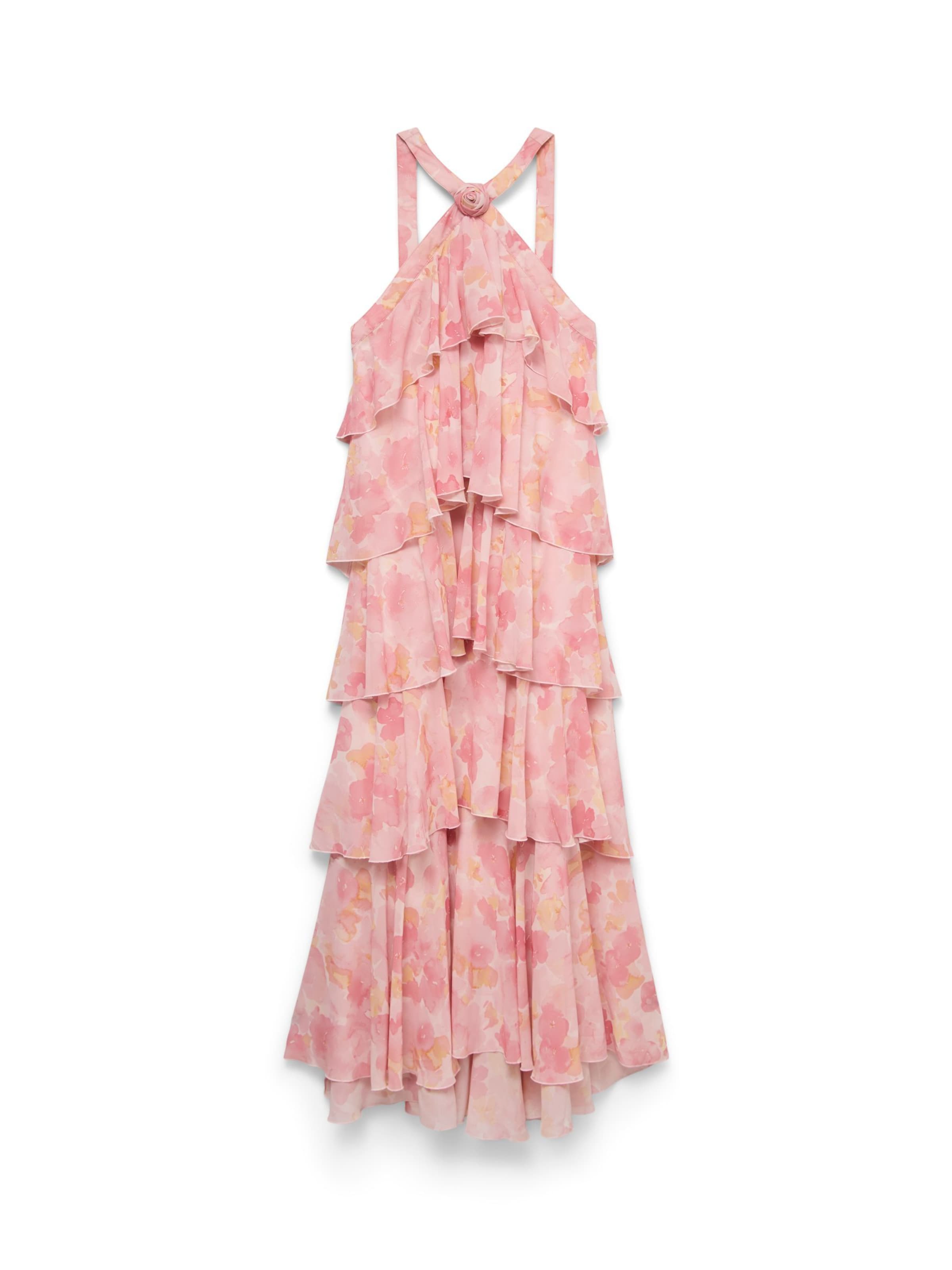 Robe de cocktail 'VMFelicia' VERO MODA en rose : devant