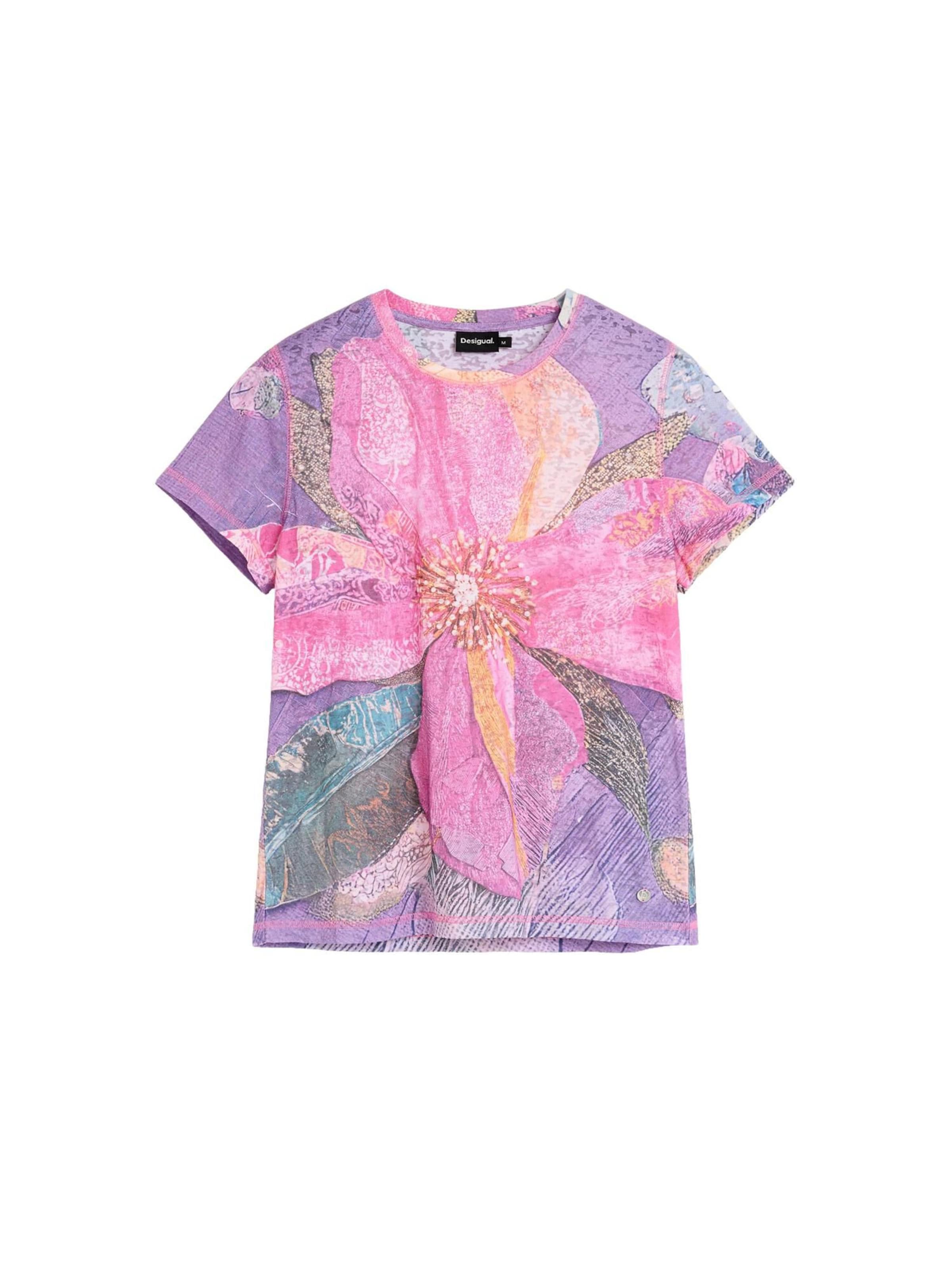 Tricou pe S Desigual pe lila / mai multe culori, Vizualizare produs