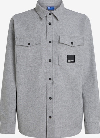 pelēks KARL LAGERFELD JEANS Standarta piegriezums Krekls: no priekšpuses