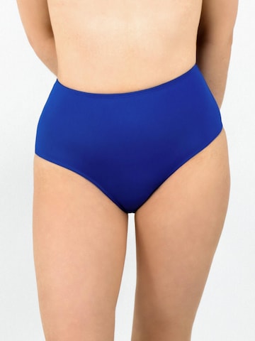 MYLILY Bikini Bottoms 'Perioden Bikini Hose High Waist' in Blue: front
