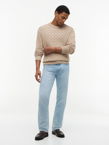 TOMMY HILFIGER Pullover in Beige