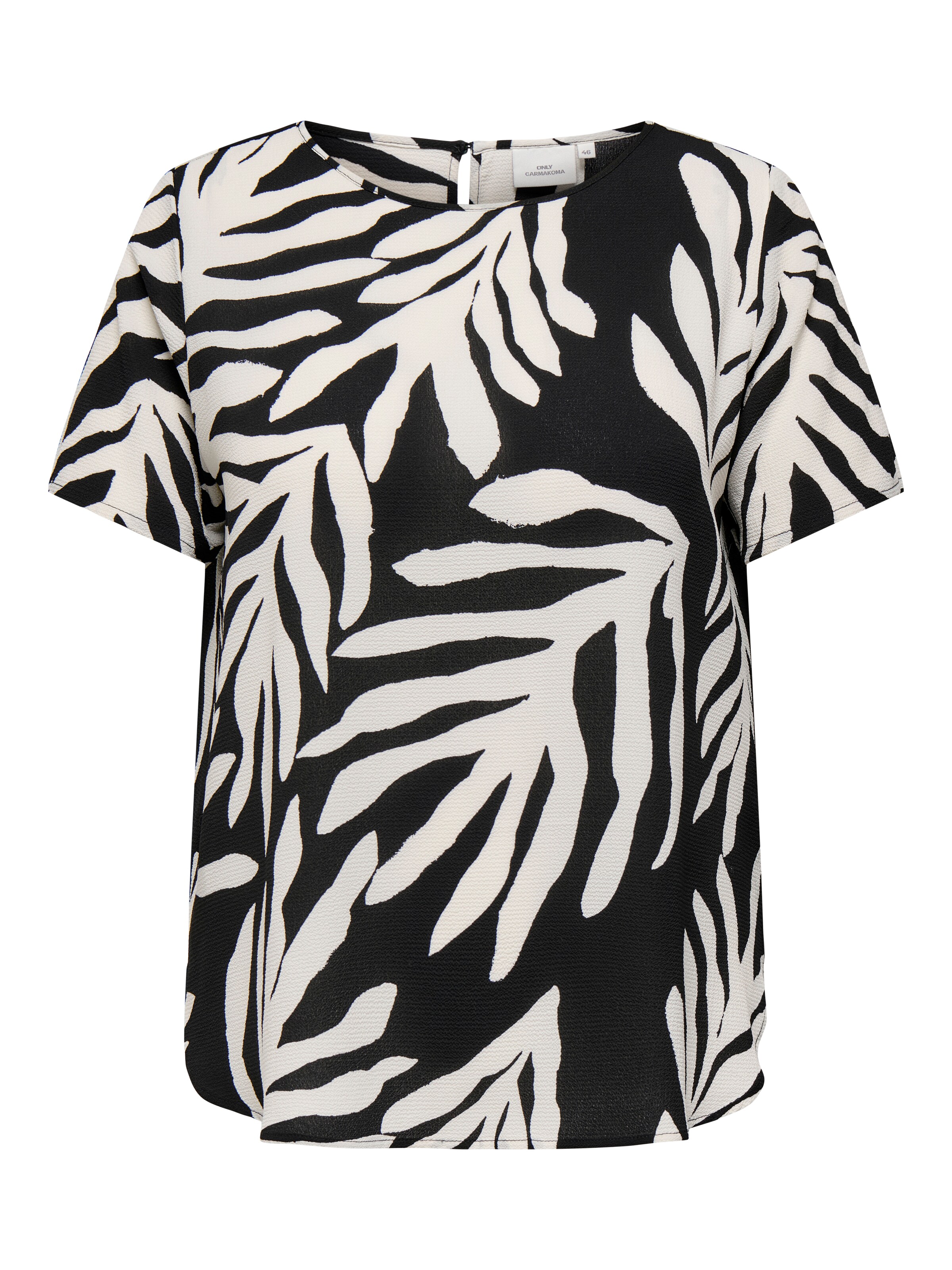 ONLY Carmakoma Blouse 'CARVica' in Black: front