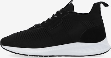 COX Sneakers in Black: front