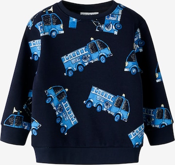 NAME IT Sweatshirt 'NMMRADIM' i blå: forside