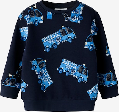 NAME IT Sweater majica 'NMMRADIM' u azur / pastelno plava / tamno plava, Pregled proizvoda