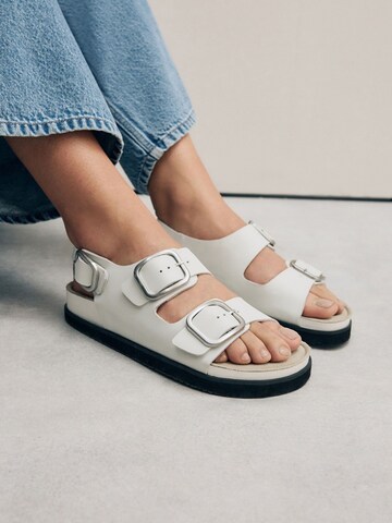 Next - Sandalias 'Forever Comfort' en blanco