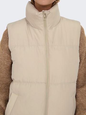 Gilet 'CALI' ONLY en beige