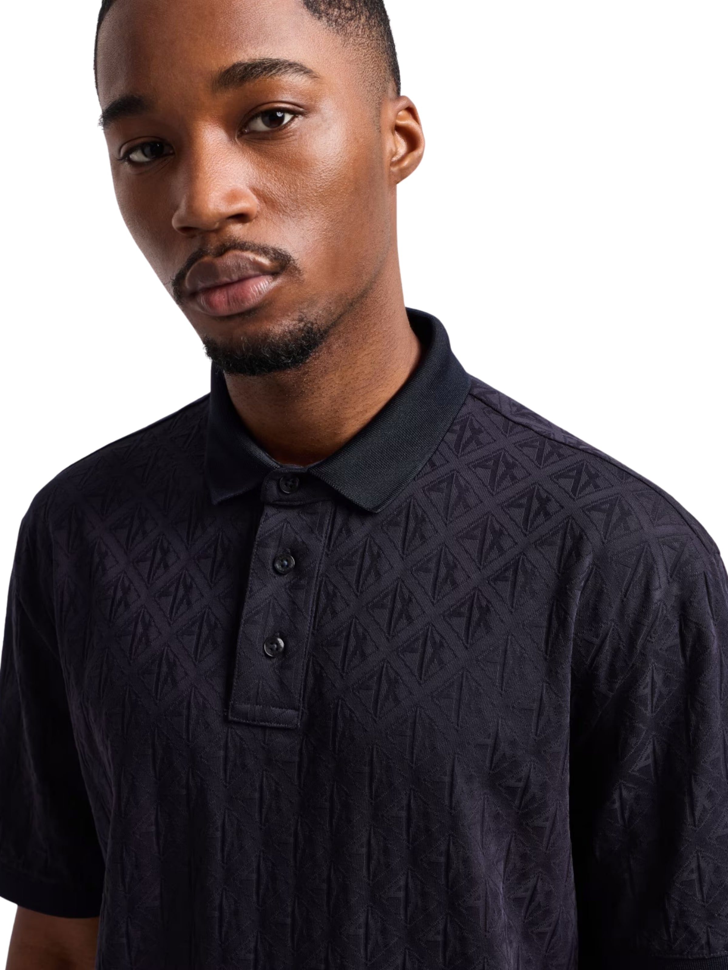 ARMANI EXCHANGE Poloshirt in Blau