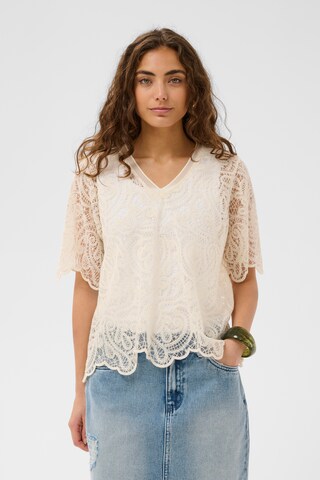 CULTURE Blouse 'Juko' in White: front
