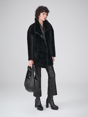 VESPUCCI BY VSP Wintermantel 'Rosa' in Schwarz