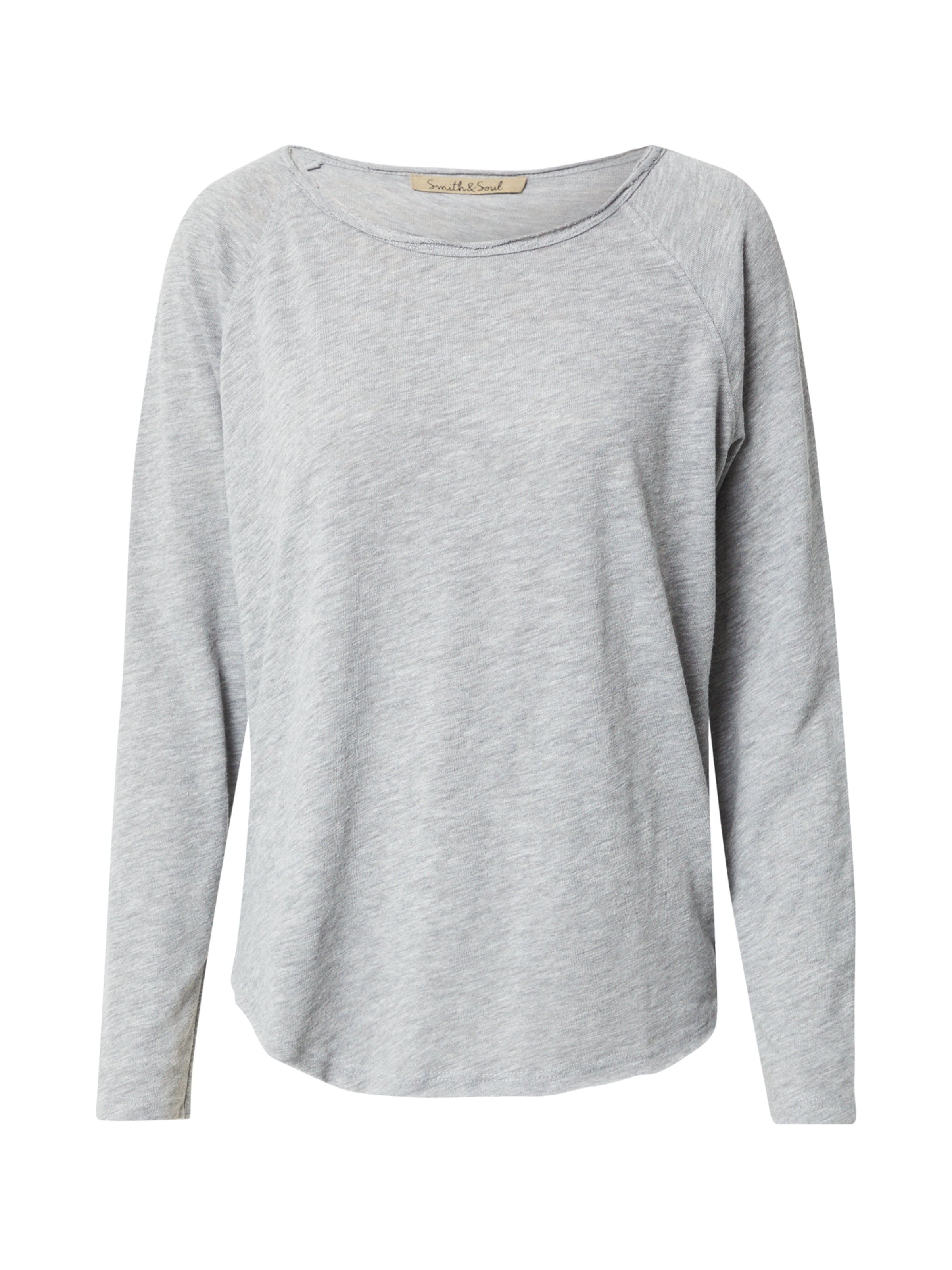 T-shirt Smith&Soul en gris : devant