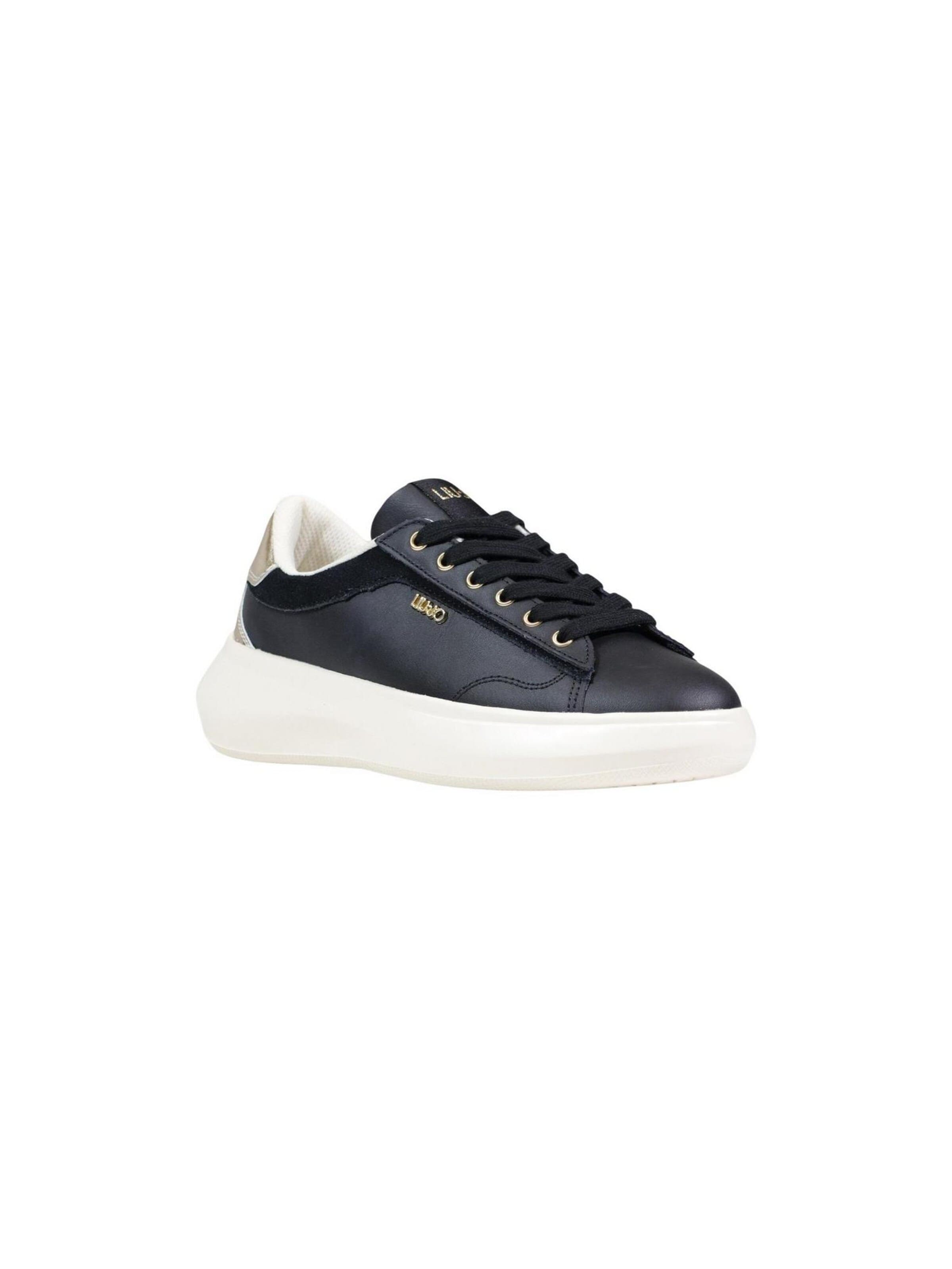 Sneaker bassa 'CASPER 01 BA6069P0304' di Liu Jo in nero: frontale