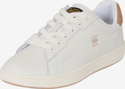G-Star RAW Låg sneaker 'Cadet Pop' i sand / vit, Produktvy