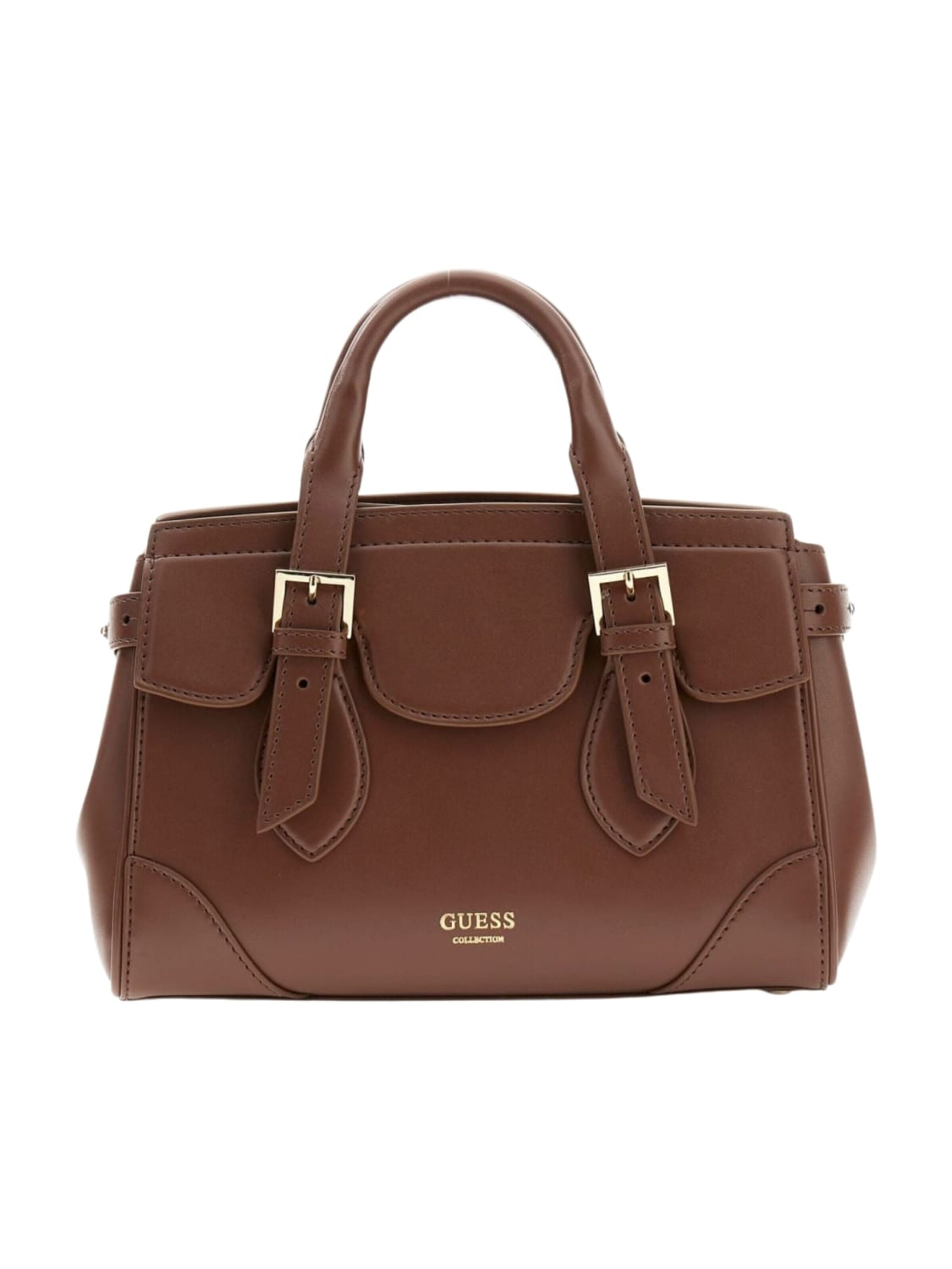 GUESS Sac à bandoulière 'Guess Sac Bandoulière Diana Maxi Satchel Chocolate' en One Size en marron, Vue avec produit