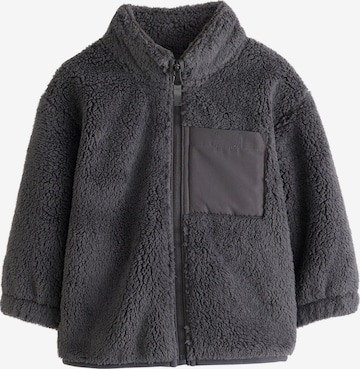 Next Fleece jas in Grijs: voorkant