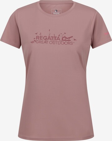 REGATTA Performance Shirt 'Fingal VII' in Pink: front
