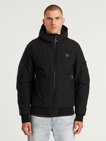 CHASIN' Winter jacket 'Return Valley' in Black: front