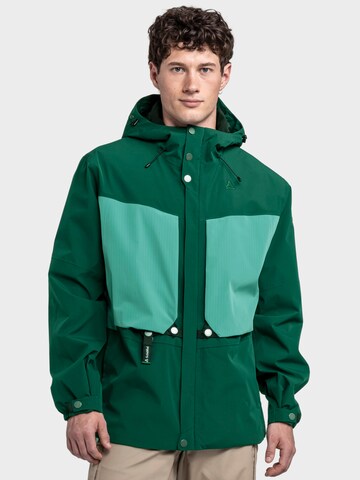 Schöffel Outdoor jacket 'Maghera' in Green: front