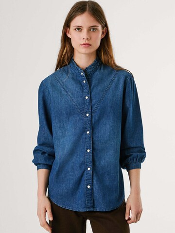 Pepe Jeans Blouse in Blue: front