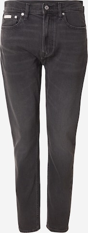Calvin Klein Jeans - Calças de ganga em preto: frente