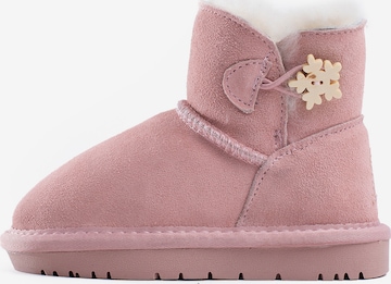 Gooce - Botas de nieve 'Bientôt' en rosa: frente