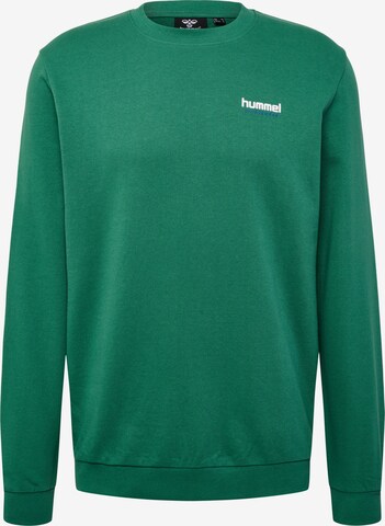 Hummel Sweatshirt 'Gabe' in Grün: predná strana