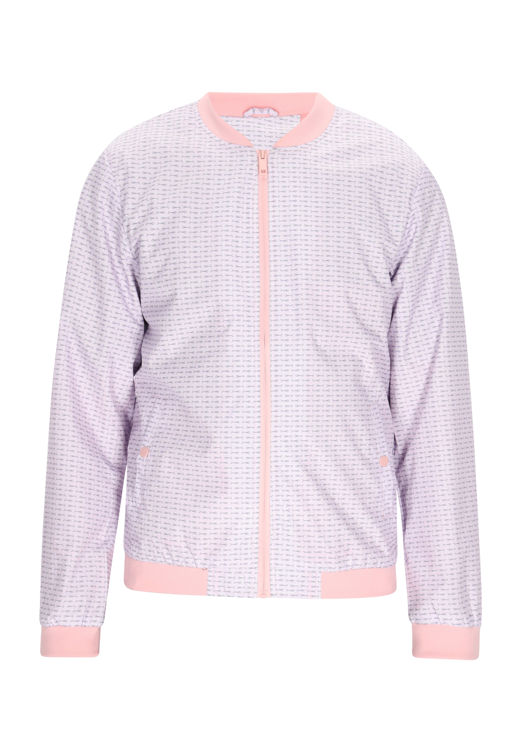 HOMEBASE Φθινοπωρινό και ανοιξιάτικο μπουφάν σε ροζ: μπροστά