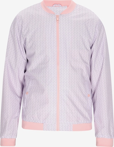 COSIMON Casaco meia-estação em roxo pastel / rosa claro / preto, Vista do artigo